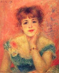 aa6 Pierre-Auguste Renoir (French Impressionist Painter, 1841-1919) Jeanne Samary